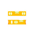 flat a spirit level vector image vector image