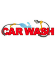 Car wash icons and silhouettes Royalty Free Vector Image