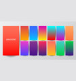 modern screen color gradients vector image