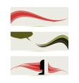 banner templates vector image vector image