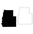 real county texas counties in united states vector image