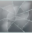 texture ice surface on transparent background vector image