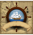 navigation template vector image