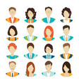 character cartoon of office worker business vector image