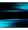 abstract dark background with blue color light vector image