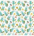 happy easter seamless pattern vector image vector image