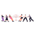 business office team corporate professional vector image vector image
