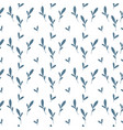leaves seamless pattern vector image