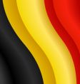 flag of belgium vector image vector image