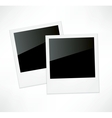 polaroid photo frame vector image