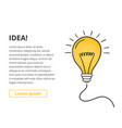 idea concept vector image