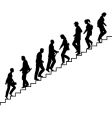 stair walkers vector image