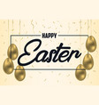 easter card vector image