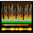 equalizer pattern vector image