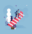 business career concept vector image