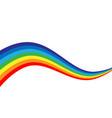 rainbow colorful abstract design color graphic vector image