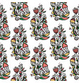 floral bright seamless pattern traditional style vector image vector image