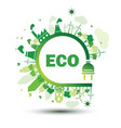 eco plug vector image vector image