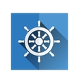rudder icon vector image