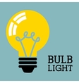 bulb icon vector image vector image