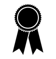 isolated seal stamp with ribbon design vector image
