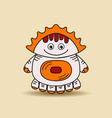 cartoon monster colorful toy cute monster vector image vector image