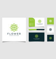 minimalist elegant flower rose luxury beauty vector image vector image