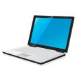 laptop computer vector image