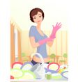 Dancing woman Royalty Free Vector Image image image