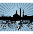 middle eastern city vector image