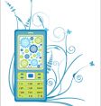 cellphone graphic vector image