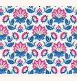 jacobean floral pattern meadow flowers vector image vector image