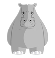 hippoptamus vector image