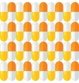 medical pills seamless pattern vector image