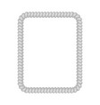 rope frame vector image