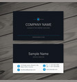 abstract creative business cards vector image vector image