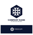 letter i logo design template initial i logo vector image