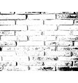 brick wall distress overlay vector image