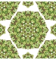 seamless background with abstract ethnic pattern vector image