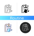 shower icon vector image
