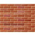 brick wall pattern vector image vector image