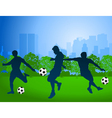 football vector image vector image