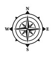vintage marine wind rose nautical chart vector image vector image