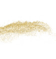 gold glitter texture vector image vector image
