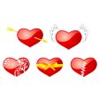 heart symbols vector image