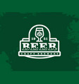 modern professional label for a craft beer vector image vector image