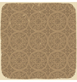 vintage beige pattern vector image vector image
