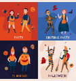 halloween kids design concept vector image