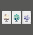 poster annual report201720182019 flyer vector image