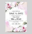 floral pattern for wedding invitations royal vector image vector image